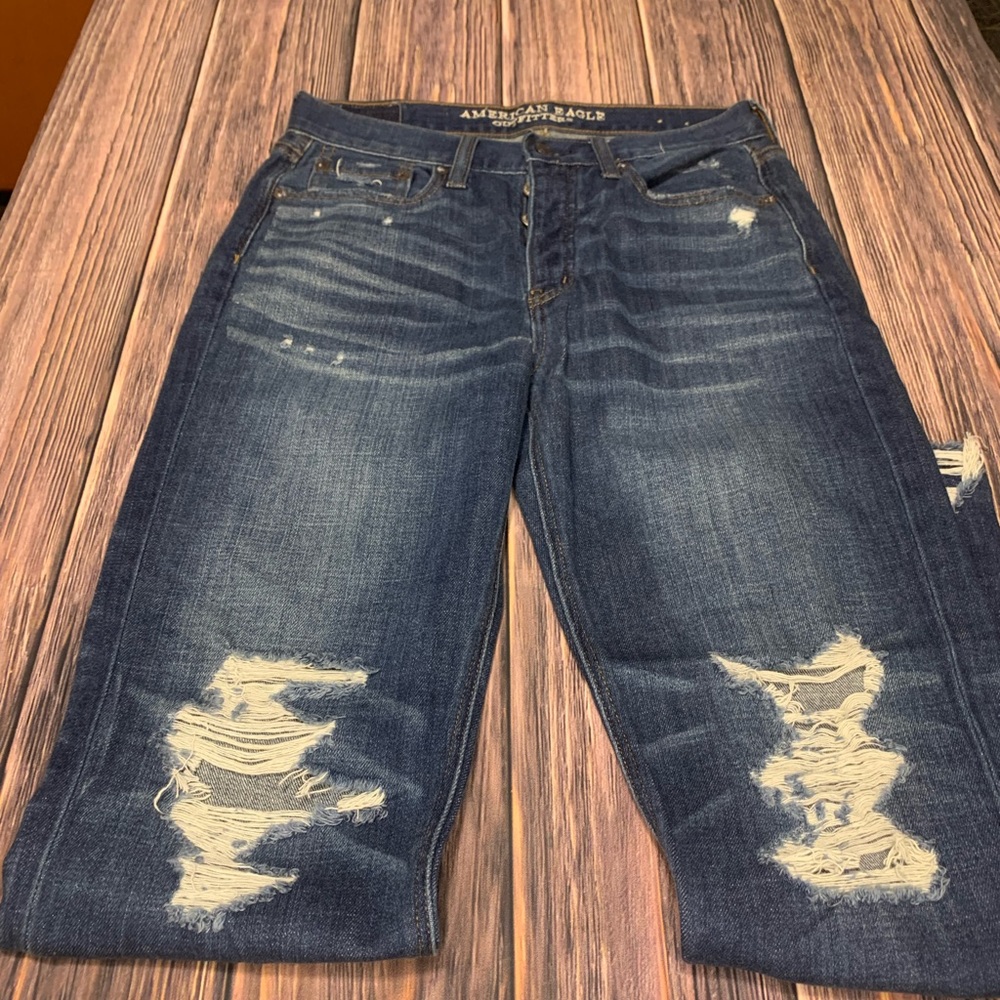Women’s American eagle vintage, high-rise jeans